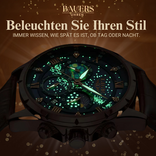 Montre élégante avec phases de lune