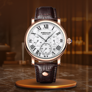 Montre-bracelet chronographe décontractée de luxe